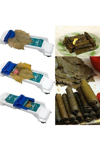 3 Kademeli Kalınlık Ayarlı Pratik Yaprak Sarma Makinesi 5615 0
