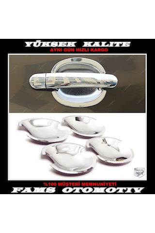 Vw Bora Krom Dış Kapı Kolu Tası 4 Kapı 1998-2005 Arası