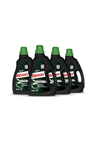 Renax Sıvı Çamaşır Deterjanı Siyahlar 4 x 2520 ML
