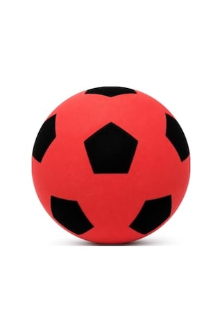 No:3 Futbol Topu Sessiz Sünger Gürültüsüz Yumuşak Evde Oynamaya Uygun Futbol Topu Kırmızı Sft7 Açık Kahverengi