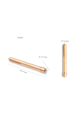 Td0001/16 1,6 Mm Collet-pens Tig 17-18-26 10n23 Trafimet