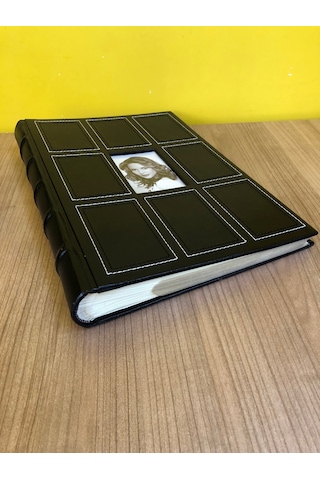 Aledo 10x15cm 300 Lük Deri Özel Lüx Fotoğraf Albümü-l1300 Siyah