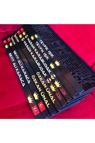 Kişiye Özel Isimli Pleksi Plakalik (2 Adet) 531226232