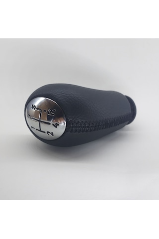 Clio 4 Vites Topuzu (Siyah Deri & Siyah Dikiş)