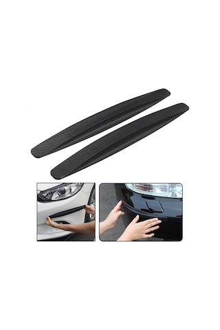 Mucit Home Araçlar İçin Dayanıklı 2 Adet Esnek Tampon Koruma Bandı Çizik Darbe Ve Mini Hasar Çarpma Önleyici