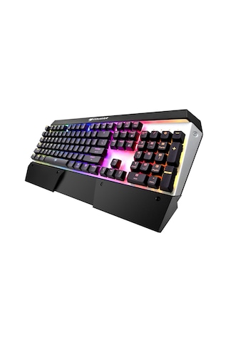 Cougar Attack X3 Usb Kablolu RGB Red Switch Mekanik Gaming Q Klavye