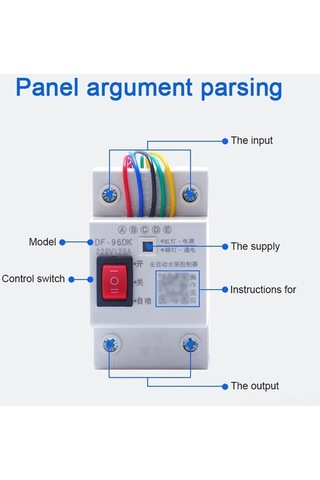 Tongxida Akıllı Su Seviyesi Kontrolörü: Su Deposu/havuz Otomatik Yönetim, Faza Kaybı Koruması