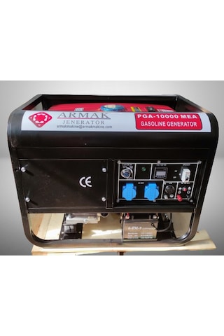 Armak PGA 10000 TEA 9.6 KVA Benzinli Trifaze Portatif Jeneratör