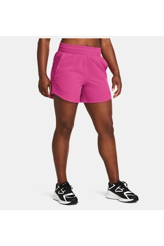 Kadın Ua Esnek Dokuma 5inç Şort 1376933-686 Pembe