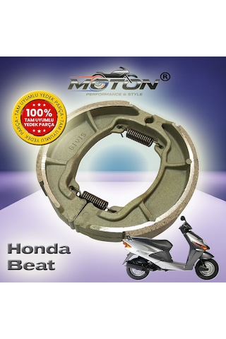 Honda Beat Arka Fren Balatası Kampana Tipi Yüksek Performans