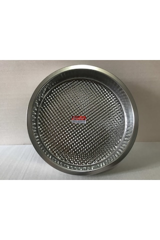 Çiğ Köfte Tepsisi - 2 Numara - Çelik Leğen Motifli - 41 CM