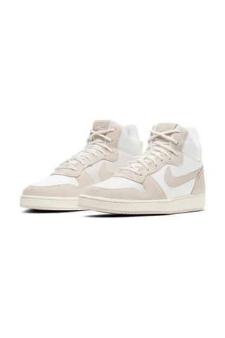 Nike Court Borough Mid Kadın Spor Ayakkabı Krem