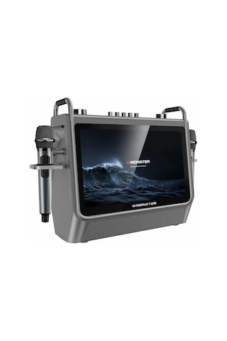 Monster Superstar 800 2 Mikrofonlu 200 W Bluetooth Karaoke Sistem Hoparlörü