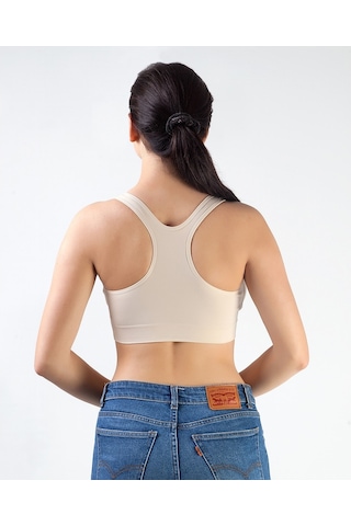 Shonadae Shonadae Kruvaze Sporcu&Emzirme Sütyeni (257149958) Bej