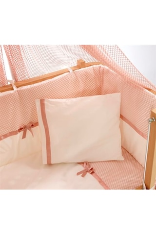 Meltem Kids Mood Pembe Pamuklu Bebek Uyku Seti 50 x 90 CM Pembe