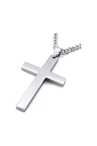 Jwl Paslanmaz Çelik Haç Kolye Istavroz Kolyesi