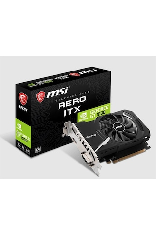 Msı Geforce Gt1030 Aero Itx 2gd4 Oc 2gb Ddr4 64bıt 1xhdmı 1xdvı Ekran Kartı