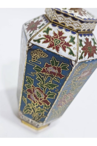 Antika Cloisonne Minyatür Kutu 12,5cm 175