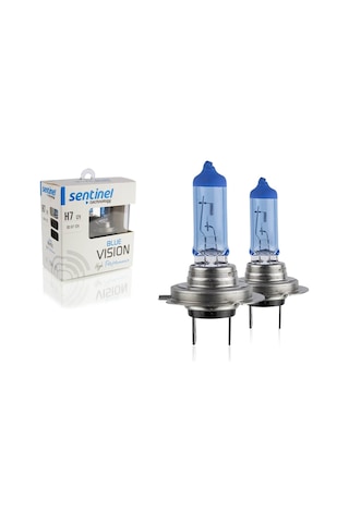 Sentinel 12v 55w H7 Halojen Beyaz Işık Ampul 5000k 1450 Lumen