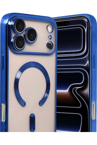 Apple, Uyumlu iPhone 17 Pro Kross Magneticsafe Kapak Lacivert