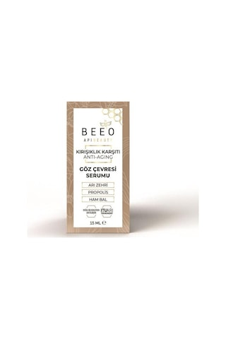Beeo Apibeauty Arı Zehirli Propolisli Anti-Aging Göz Çevresi Bakım Serumu 15 ML