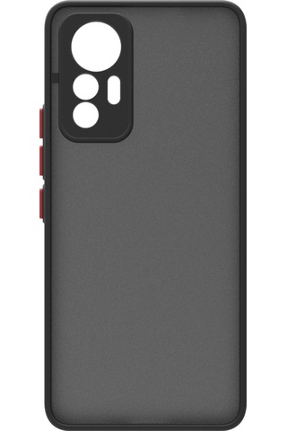 Xiaomi Uyumlu Mi 12 Lite Kılıf Zore Arkası Mat Sert Silikon Hux Kapak