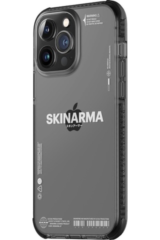 Apple Uyumlu iPhone 14 Pro Max Kılıf Skinarma Şeffaf Airbag Tasarımlı Iro Kapak