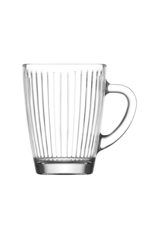 Lav Hestia Cam Fincan 3 Kişilik 250 ml Kulplu (Kahve/Çay Bardağı)