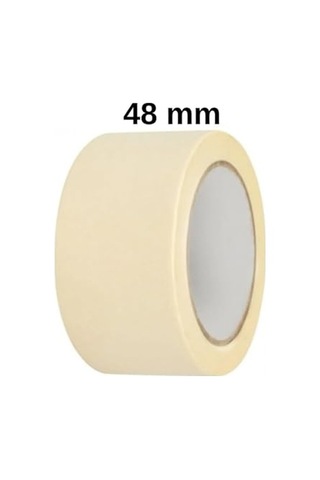 Tify 2 Adet Maskeleme Bandı Boya Bandı 48mm X 25m Kağıt Bant