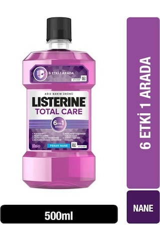 Listerine Total Care 6 Etki 1 Arada Ağız Bakım Suyu 500 ML