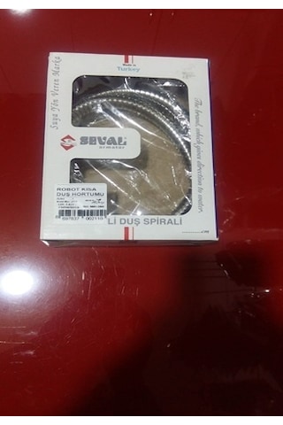 Seval Kısa Robot Duş Spiral Hortum 60cm Duş Hortumu