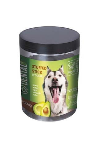 M-pets Stuffed Stick Avokado Özlü Diş Sağlığı Destekleyici Orta Ve Büyük Irklar İçin Köpek Ödülü 400 Gr