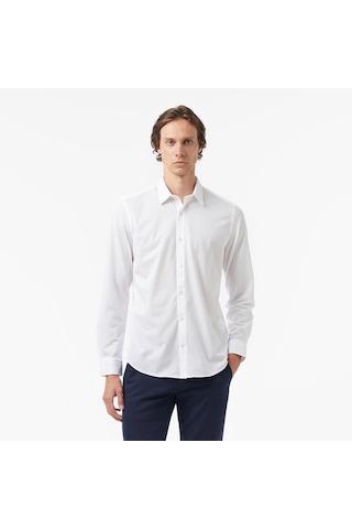 Nautica Erkek Beyaz Slim Fit Gömlek Düz W57430t Beyaz
