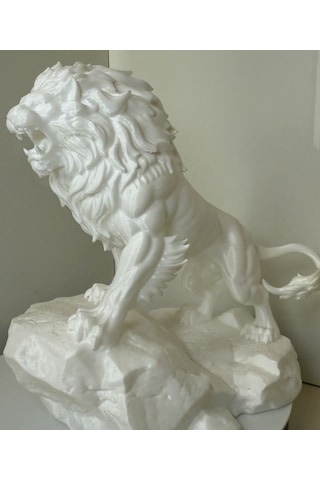 3d Baskı Biblo Aslan Renklendirilebilir