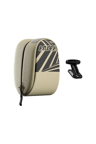 Jeemson Enlee Bisiklet Saddle Çanta, Dağ Ve Yol Bisikletleri İçin, Hızlı Çıkartma, Katlanabilir, 0.5l Depolama Kapasitesi, Çöl Rengi - Büyük Boy Camel