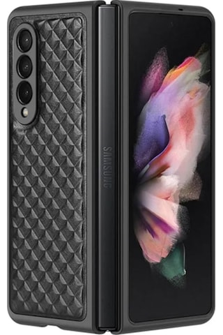 Dux Ducis Venice Samsung Galaxy Z Fold3 5G Premium Deri Kilif 563601270