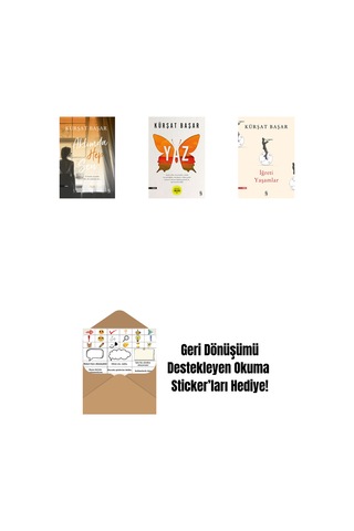 Aklımda Hep Sen + Yaz + İğreti Yaşamlar + Okuma Sticker'ları