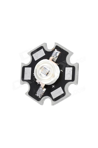 2 Adet 1w Uv Led Power Led 395-400nm 1 Watt Ultraviyole Mor Işık