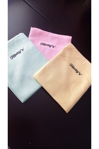 İlbay's Temizlik Bezleri 3 Paket 9 Adet Baskılı Qr Kodlu (İthal)