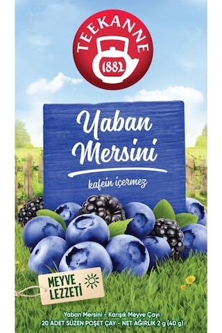 Teekanne Yaban Mersini Karışık Bitki Çayı