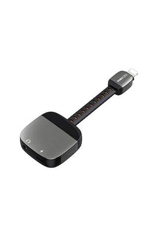 Recci Rds-a12 Lightning 2in1 Şarj Ve Audio Ses Adaptörü