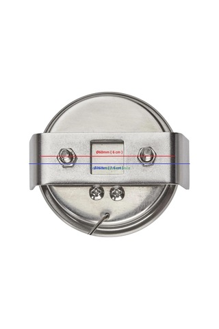 Teknikmarketiniz Ø60mm 0/500 C 1,5 Metre Kablolu Fırın Termometresi, Panotip 500 Derece Kablolu Bahçe,pizza,pide,e Diğer