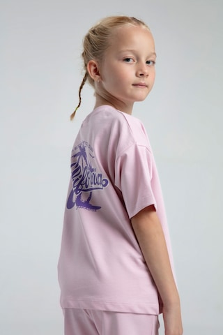 Rolypoly Kız Çocuk Pembe Bermuda Takım Rp3591-c-v1 Pembe