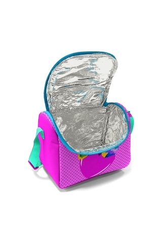 Coral High Pembe Sevimli Kedi Kız Çocuk Okul Beslenme Çantası Thermo Beslenme Çantası 11838