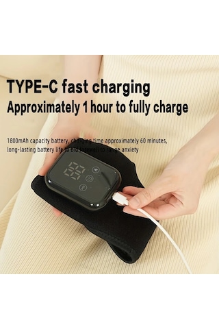 Motion003 Usb Şarj Edilebilir Ayak Masaj Aleti Siyah 2 Kullanımı Kolay Ev Ve Tatil Hediyesi Altın