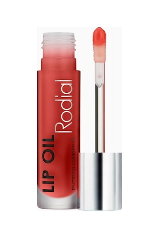 Rodial Sugar Coral Lip Oil 4ml Vegan, Parabensiz Ve Dudakları Dolgunlaştıran Bakım Yağı Dudak Parlatıcıları Kırmızı