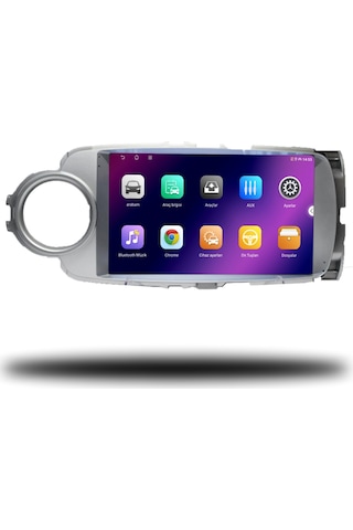 Carplayer Toyota Yaris 2012-2019 Uyumlu Android Multimedya 6gb Ram 128gb Hafıza