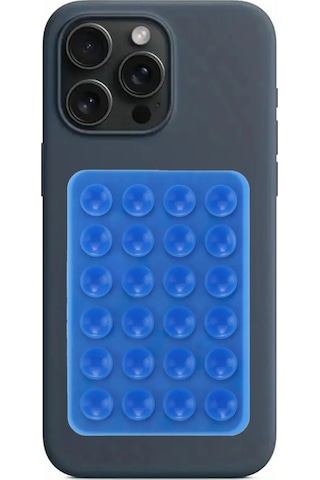 Silikon Telefon Tutucu Vantuz Akrobat Mavi 6 Ay Vantuzlu Silikon