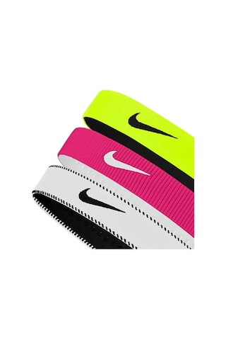 Nike Flex Classic Wide 3pk Unisex Çok Renkli Antrenman Saç Bandı N.101.1932.737.os Çok Renkli