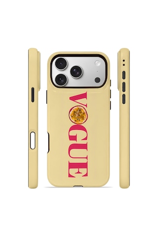 Apple iPhone Uyumlu 17 Pro Max Vorian Çift Katmanlı Magsafe Kılıf Vogue Passion